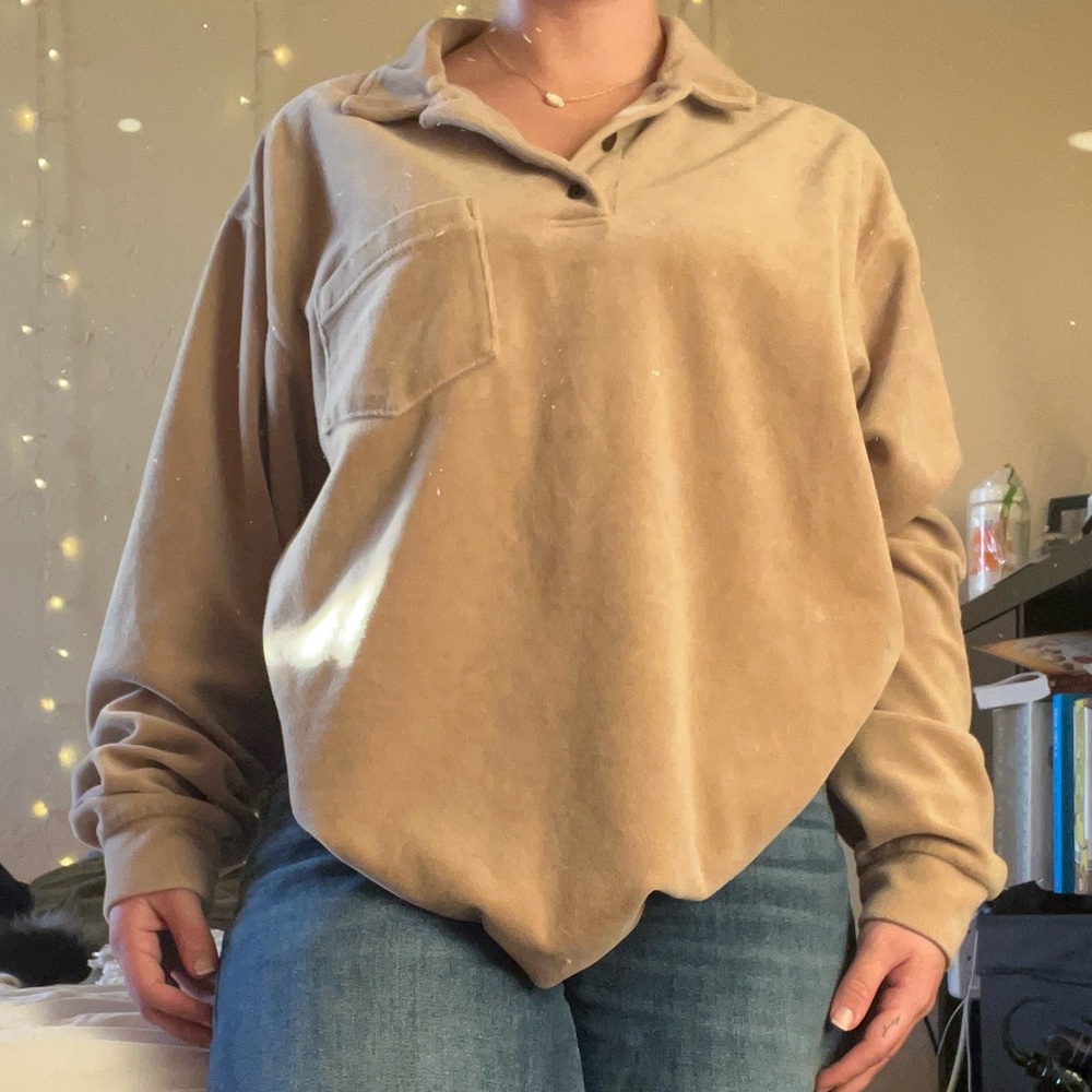 Land’s End Velvet Shirt